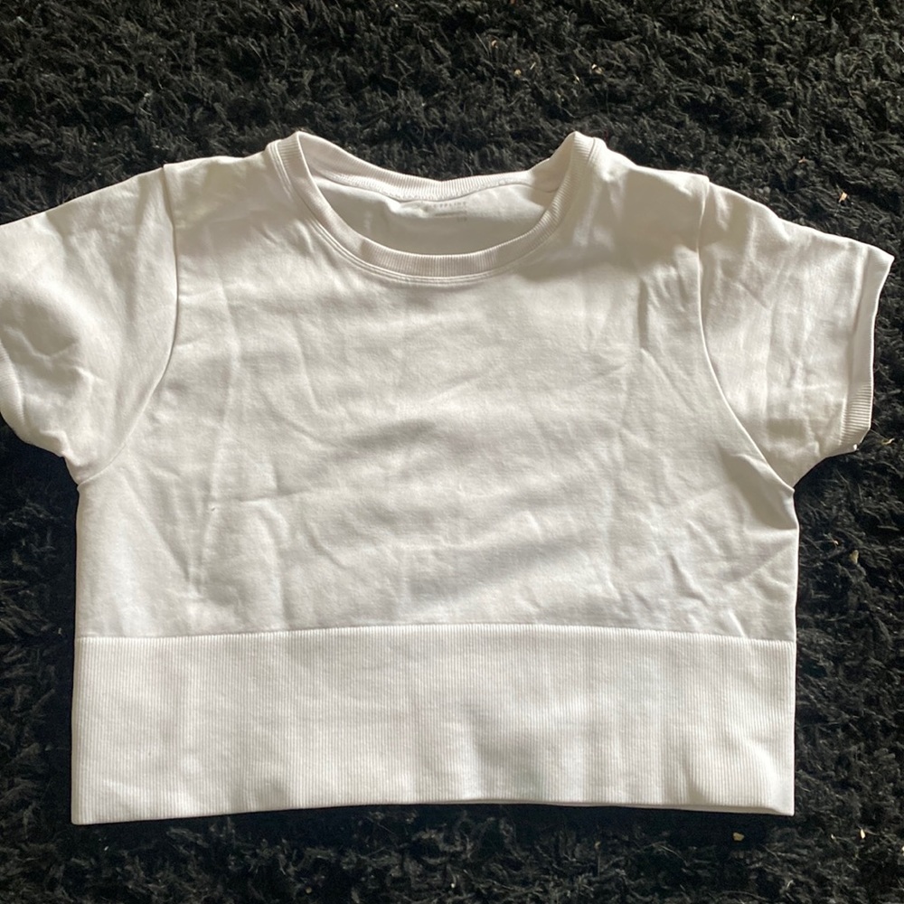 Offline white athletic top